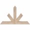 Ekena Millwork Saratoga Smooth Timber Gable Bracket, Douglas Fir, 36"W x 23"H x 3 1/2"D x 3 1/2"F, 15/12 Pitch GBW036X23X0404SAR00SDF - alternate 1
